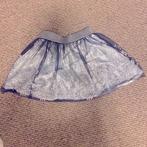 shimmer skirt